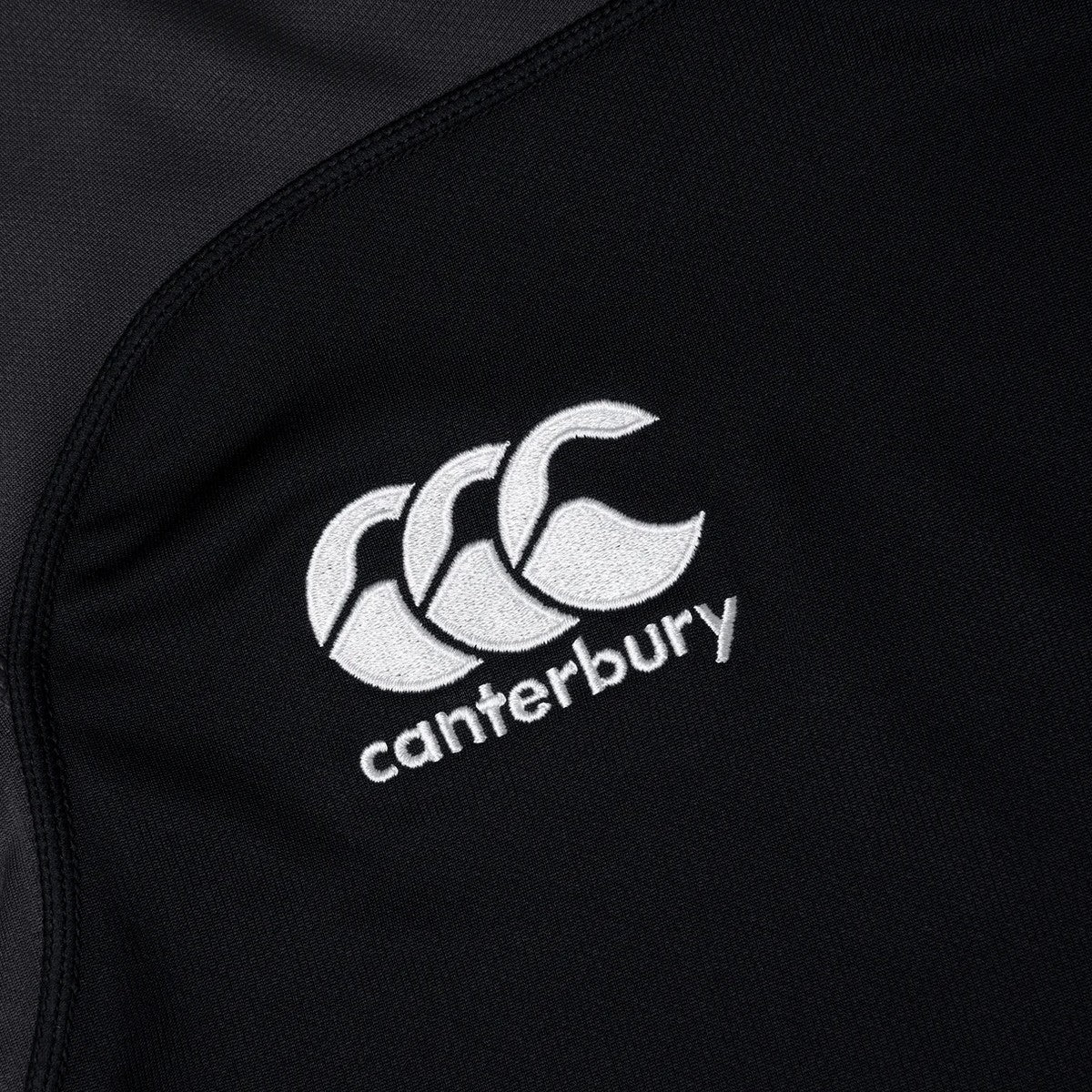 Black - Side - Canterbury Womens-Ladies Evader Vapodri Jersey