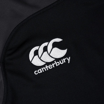 Black - Side - Canterbury Womens-Ladies Evader Vapodri Jersey