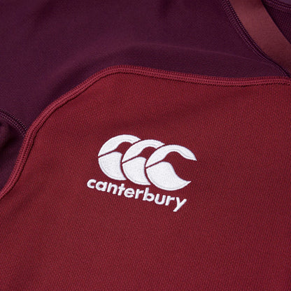 Maroon - Lifestyle - Canterbury Womens-Ladies Evader Vapodri Jersey