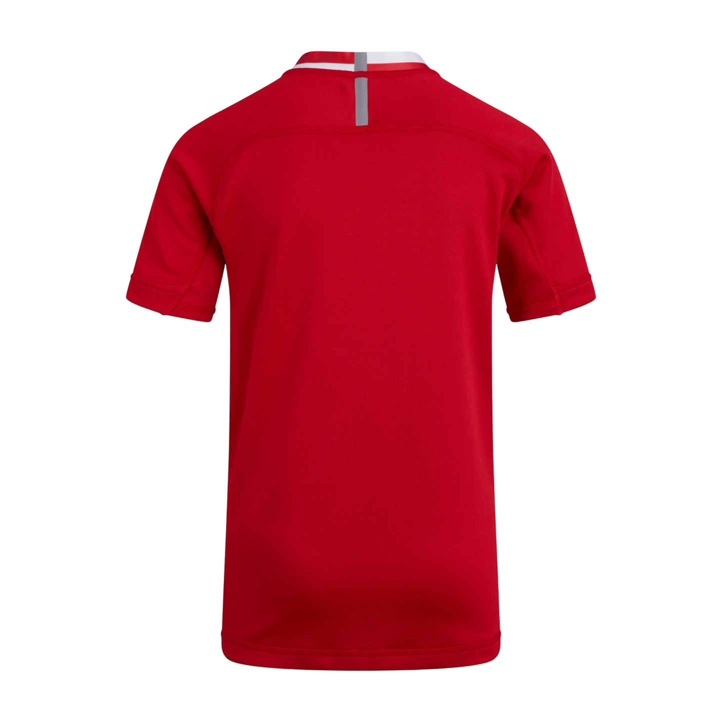 Flag Red - Back - Canterbury Childrens-Kids Evader Hooped Vapodri Jersey