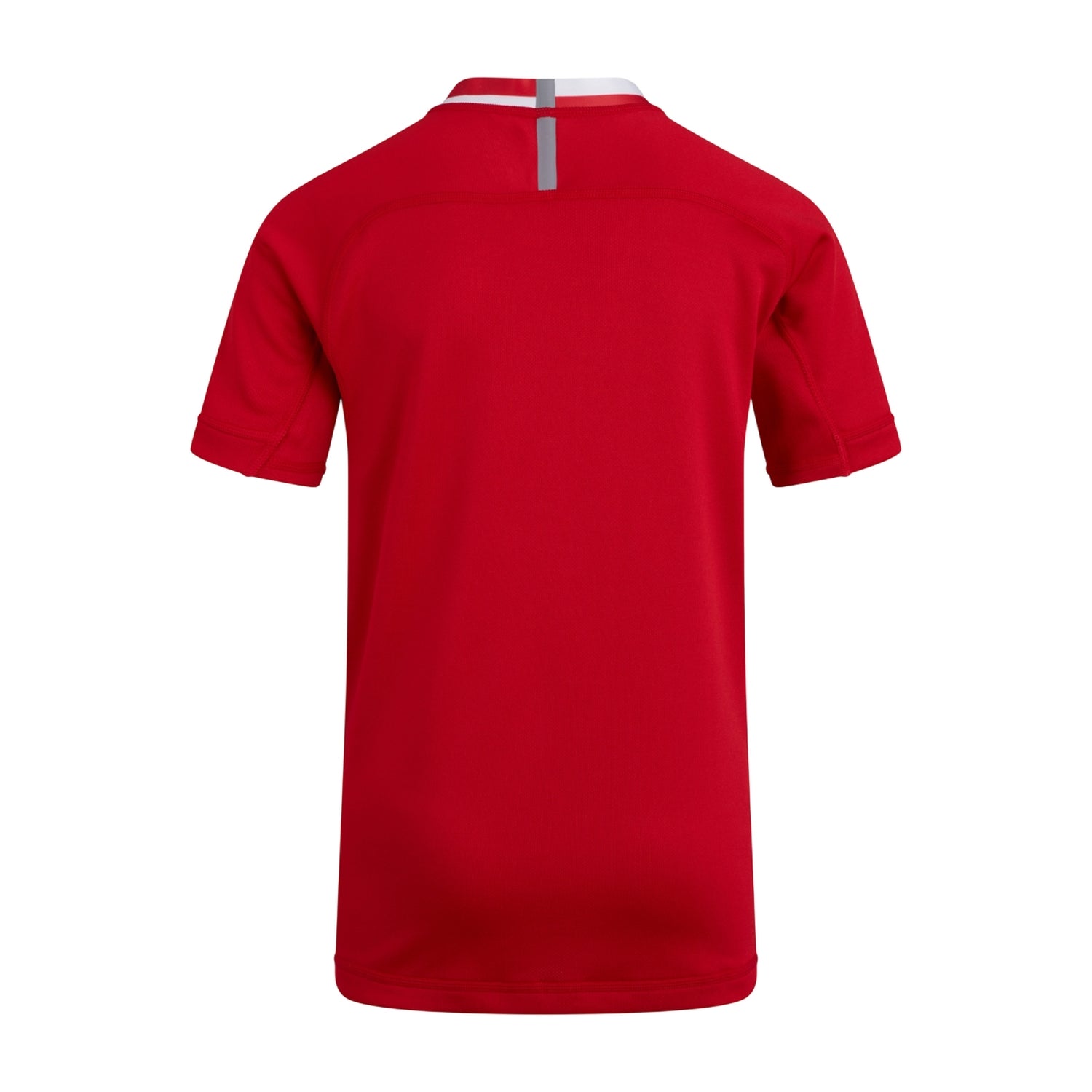 Flag Red - Back - Canterbury Childrens-Kids Evader Hooped Vapodri Jersey