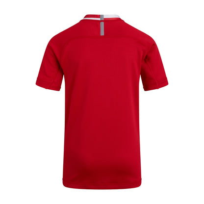 Flag Red - Back - Canterbury Childrens-Kids Evader Hooped Vapodri Jersey