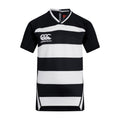Black - Front - Canterbury Childrens-Kids Evader Hooped Vapodri Jersey