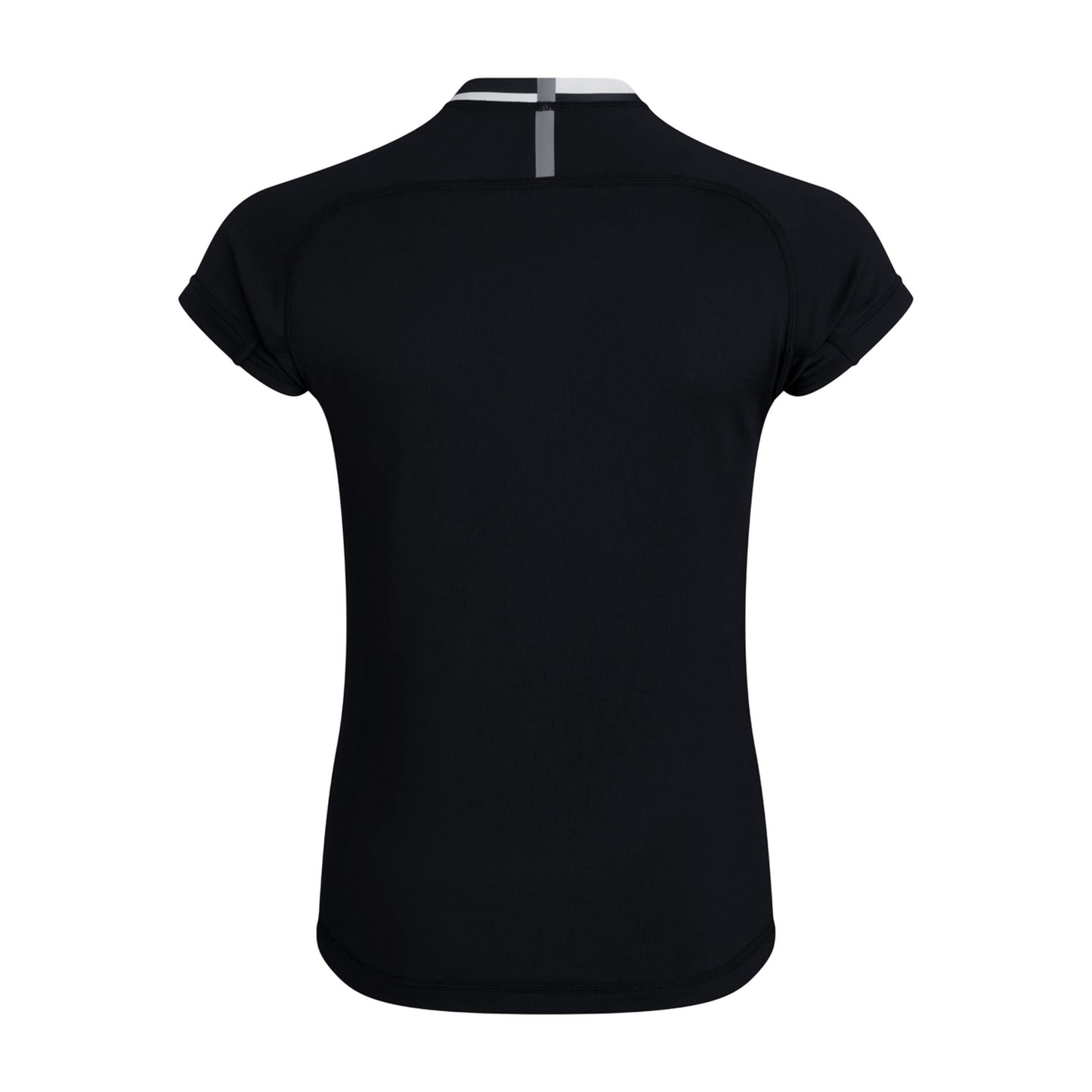 Black - Back - Canterbury Womens-Ladies Evader Hooped Vapodri Jersey