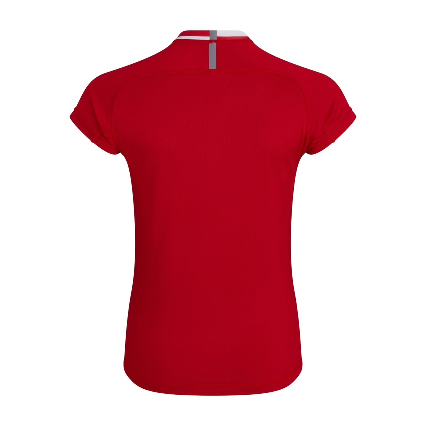 Flag Red - Back - Canterbury Womens-Ladies Evader Hooped Vapodri Jersey