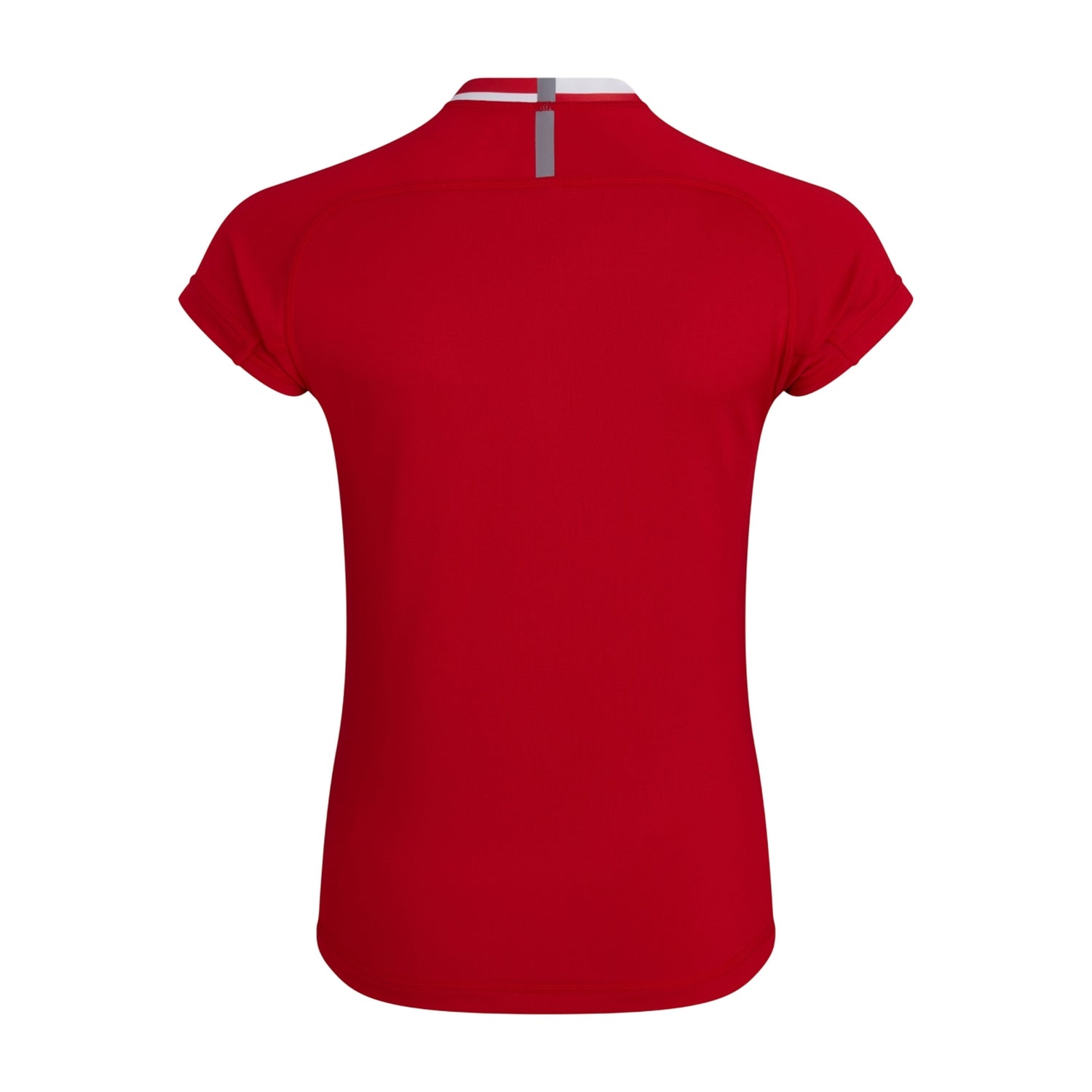 Flag Red - Back - Canterbury Womens-Ladies Evader Hooped Vapodri Jersey