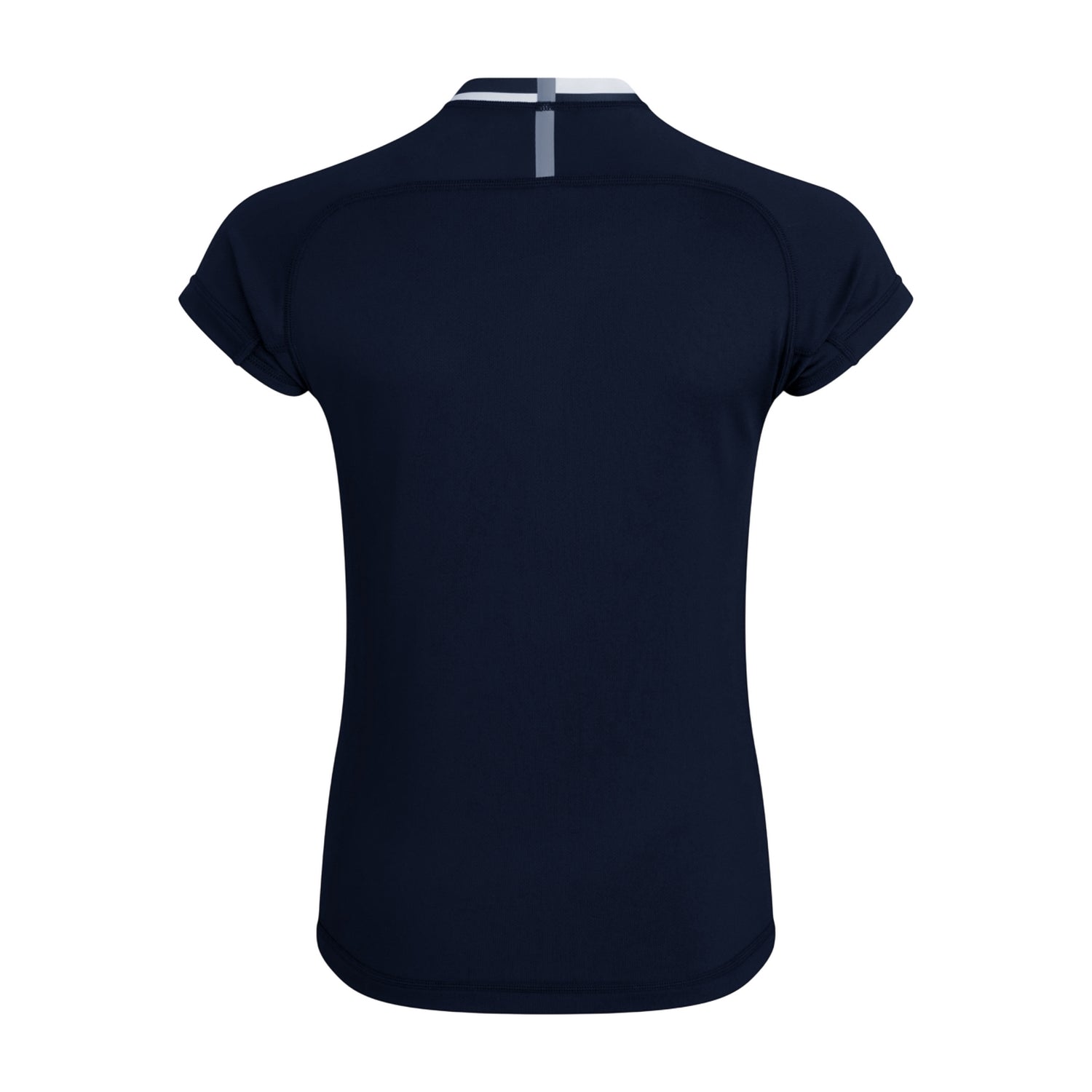 Navy - Back - Canterbury Womens-Ladies Evader Hooped Vapodri Jersey