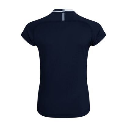 Navy - Back - Canterbury Womens-Ladies Evader Hooped Vapodri Jersey