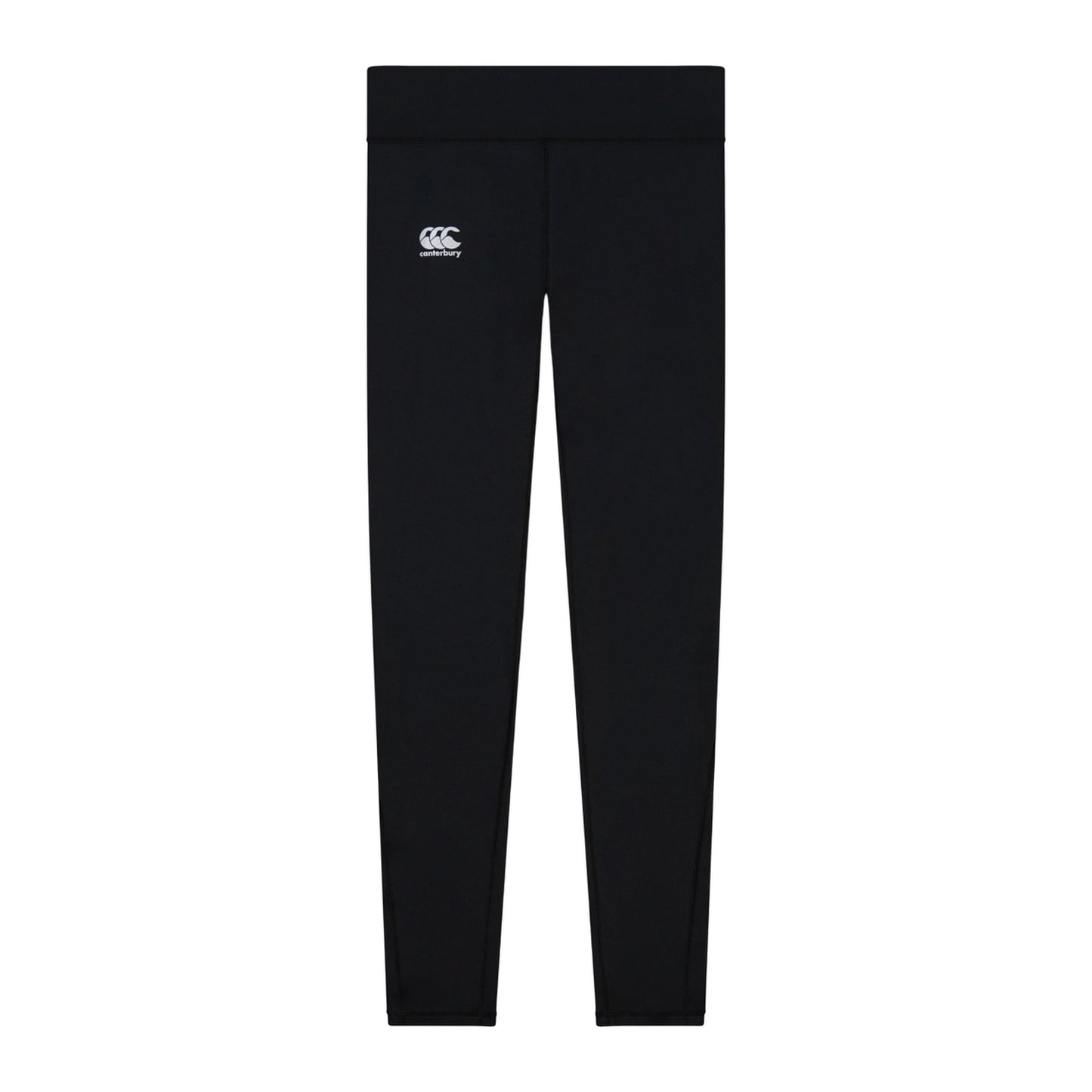 Jet Black - Front - Canterbury Womens-Ladies Vapodri Full Length Leggings