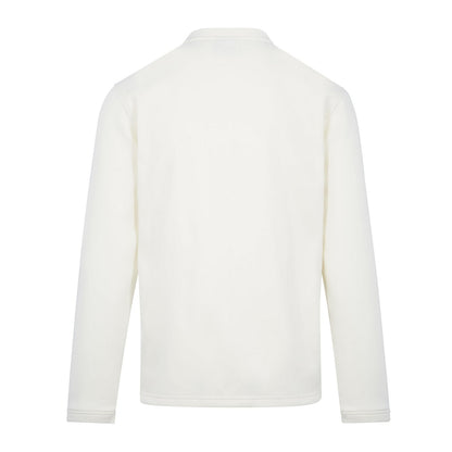 Cream - Back - Canterbury Mens Classic Regular Long-Sleeved Cricket T-Shirt