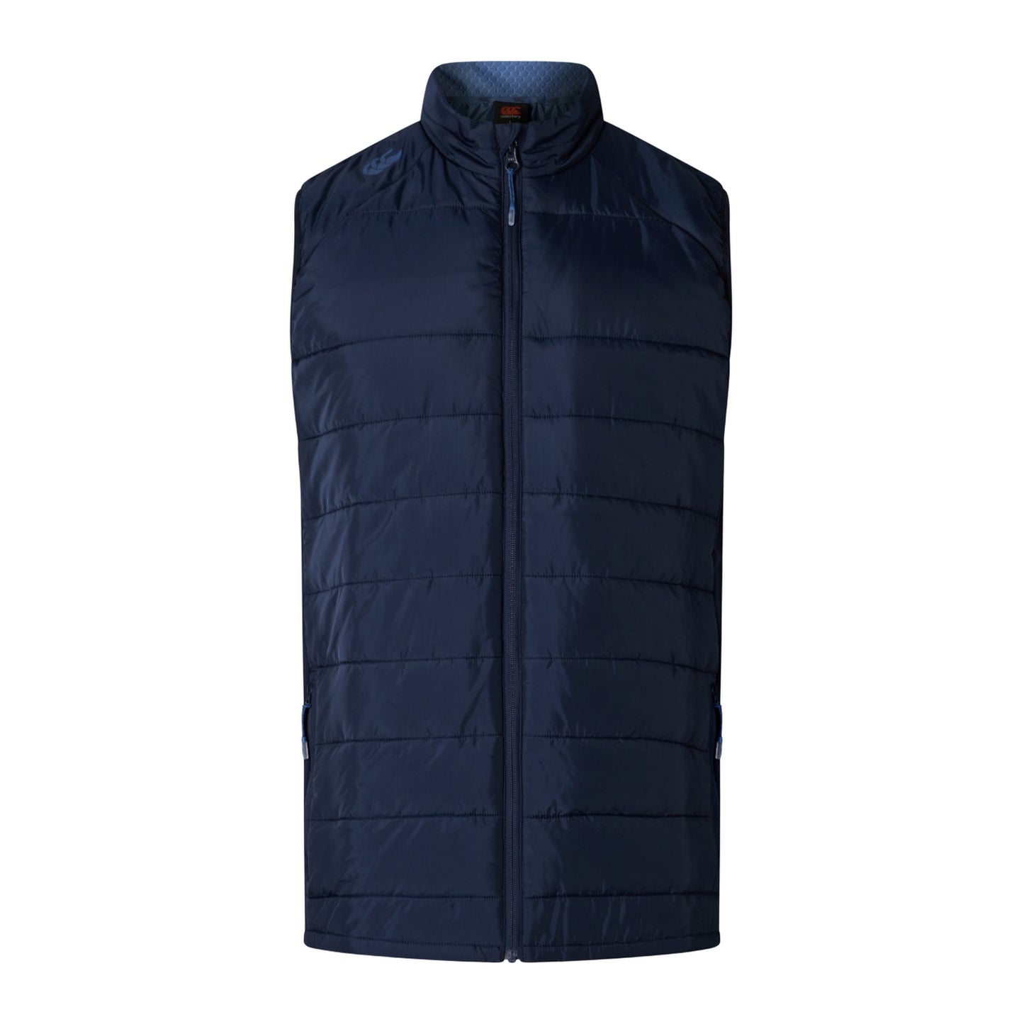 Navy - Front - Canterbury Mens Elite Micro-Lite Gilet