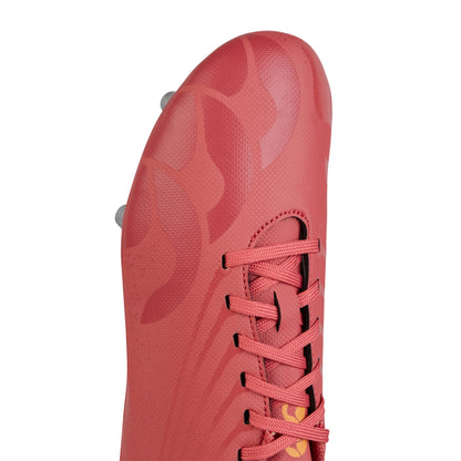 Mars Dust-Orange Crush-Amber Yellow - Pack Shot - Canterbury Childrens-Kids Stampede Groundbreak Team Soft Ground Rugby Boots