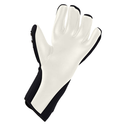 Black-Grey - Back - Mitre Unisex Adult Impel 24 Goalkeeper Gloves