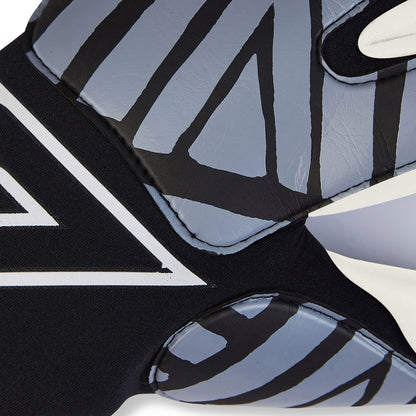 Black-Grey - Lifestyle - Mitre Unisex Adult Impel 24 Goalkeeper Gloves