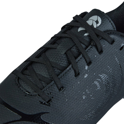 Black-Silver Metallic - Lifestyle - Canterbury Childrens-Kids Phoenix Genesis Team Firm Ground Rugby Boots
