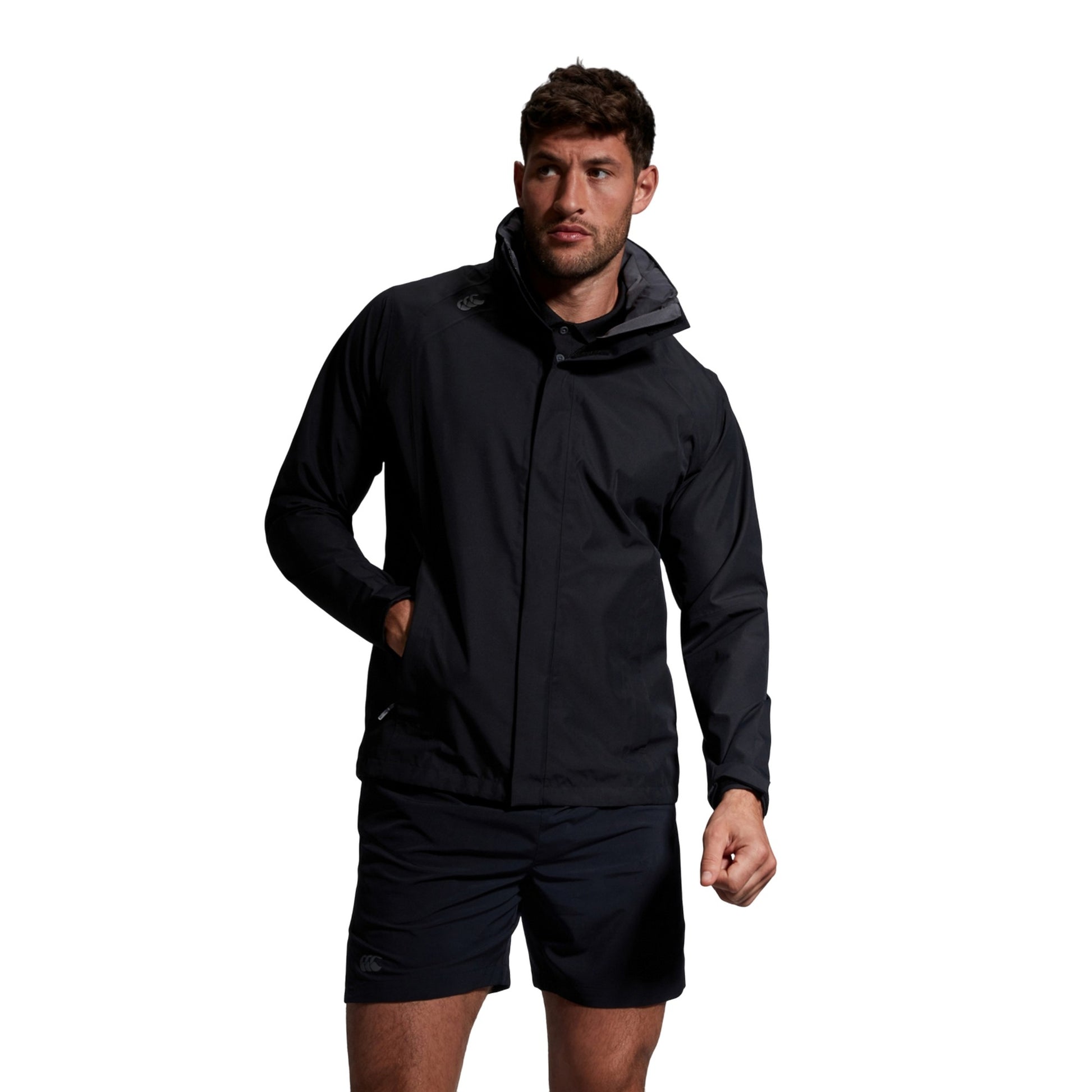 Black - Side - Canterbury Unisex Adult Elite Storm Jacket