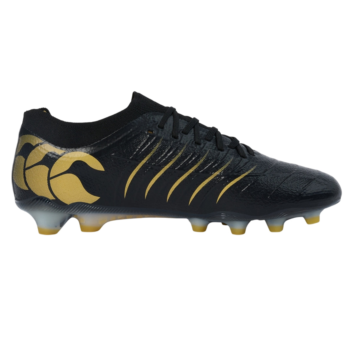 Black - Lifestyle - Canterbury Unisex Adult Phoenix 2.0 Team Firm Ground Rugby Boots
