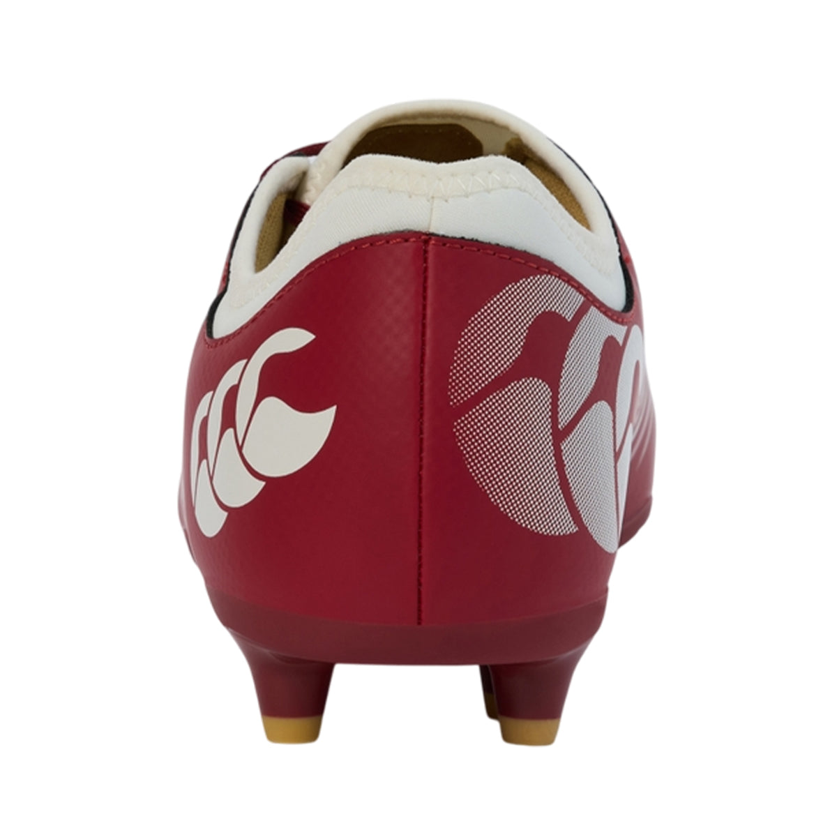 Red Dahlia - Back - Canterbury Unisex Adult Phoenix 2.0 Team Firm Ground Rugby Boots