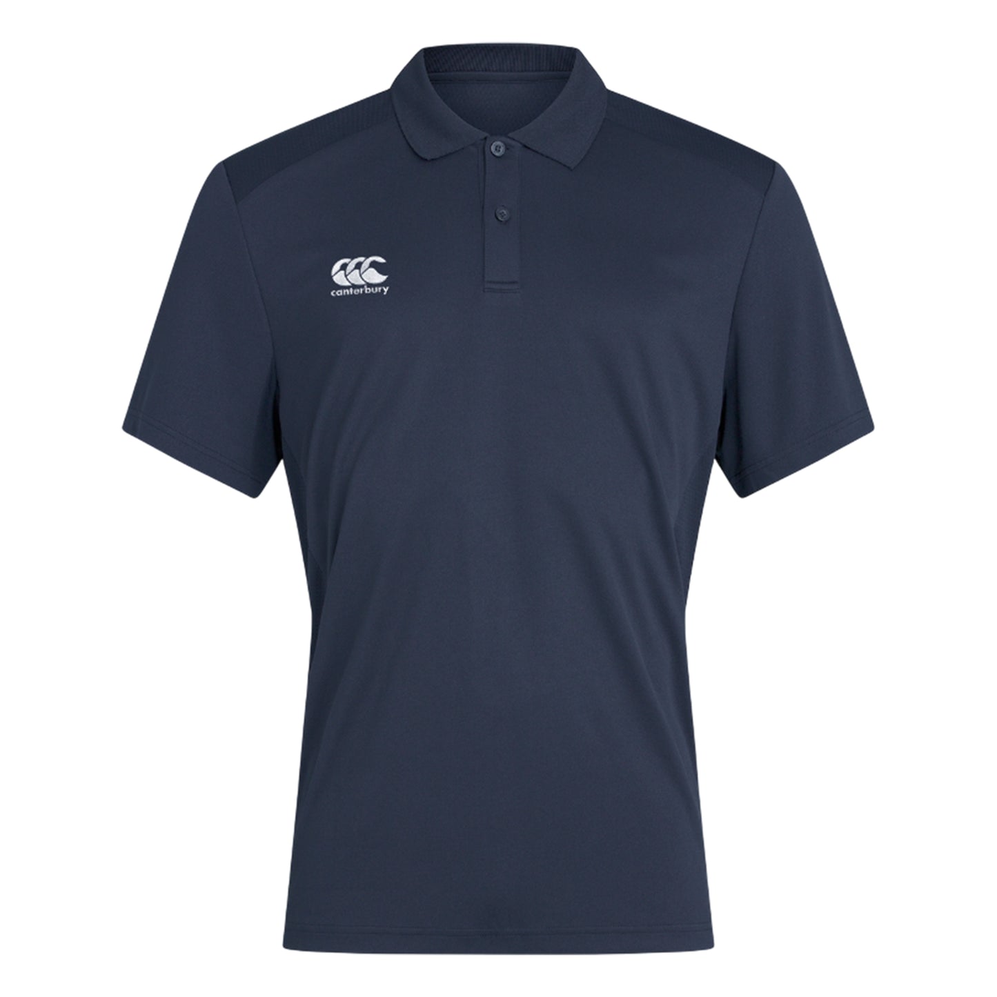 Navy - Front - Canterbury Mens Club Dry Polo Shirt