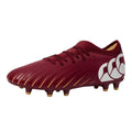 Red Dahlia - Front - Canterbury Unisex Adult Speed Falcon Team Firm Ground Rugby Boots