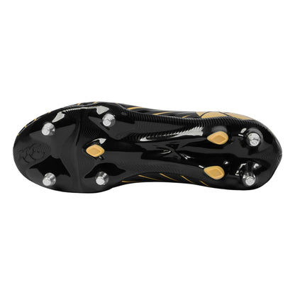 Black - Close up - Canterbury Unisex Adult Speed Falcon Team Soft Ground Rugby Boots