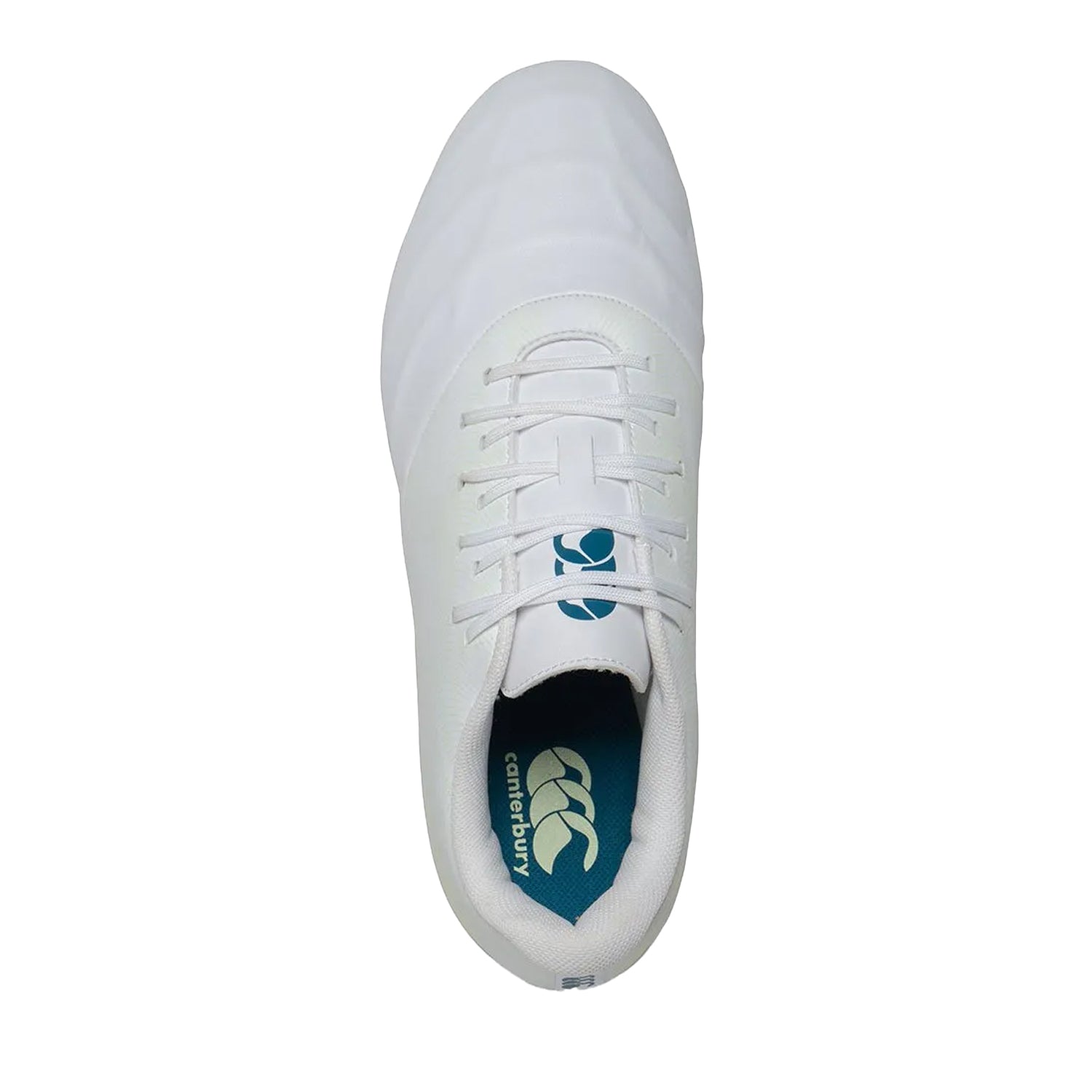 White - Side - Canterbury Unisex Adult Phoenix Genesis Team Soft Ground Rugby Boots