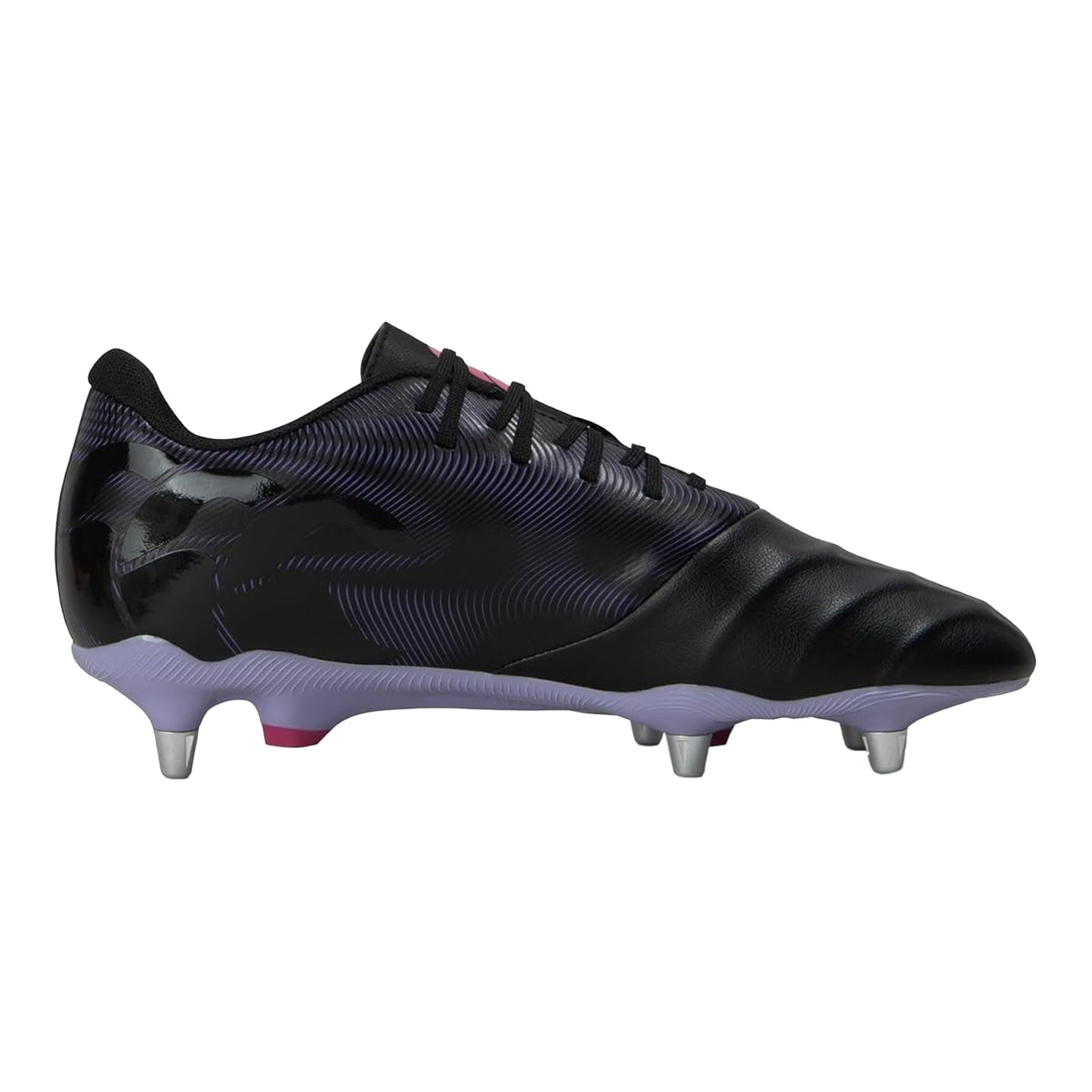 Black-Verbena - Side - Canterbury Unisex Adult Phoenix Genesis Team Soft Ground Rugby Boots