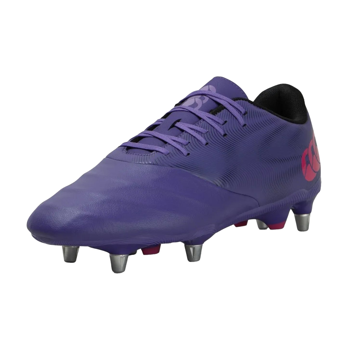Prism Violet-Verbena - Front - Canterbury Unisex Adult Phoenix Genesis Team Soft Ground Rugby Boots