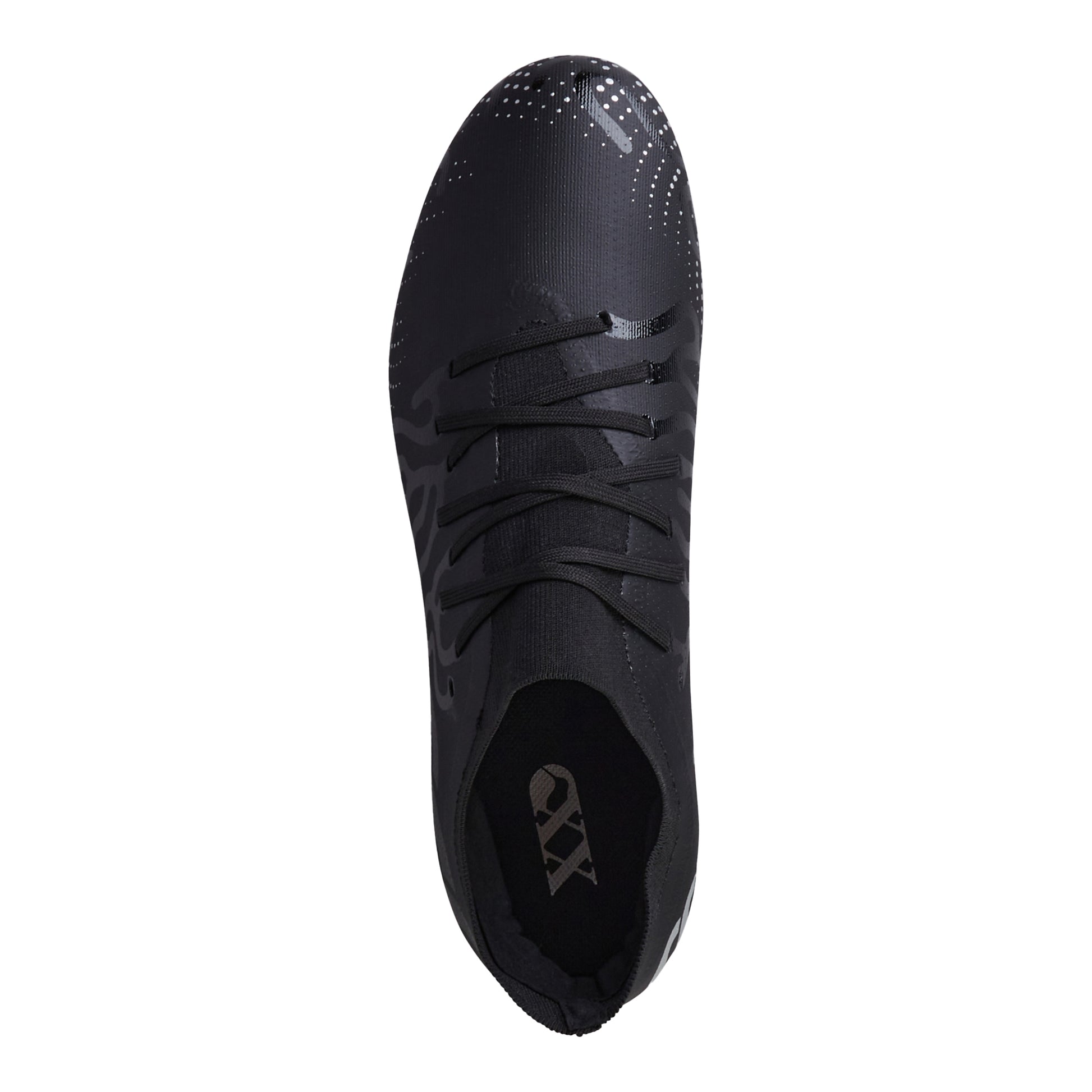 Black-Metallic Silver - Side - Canterbury Unisex Adult Speed Infinite Team Soft Ground Rugby Boots
