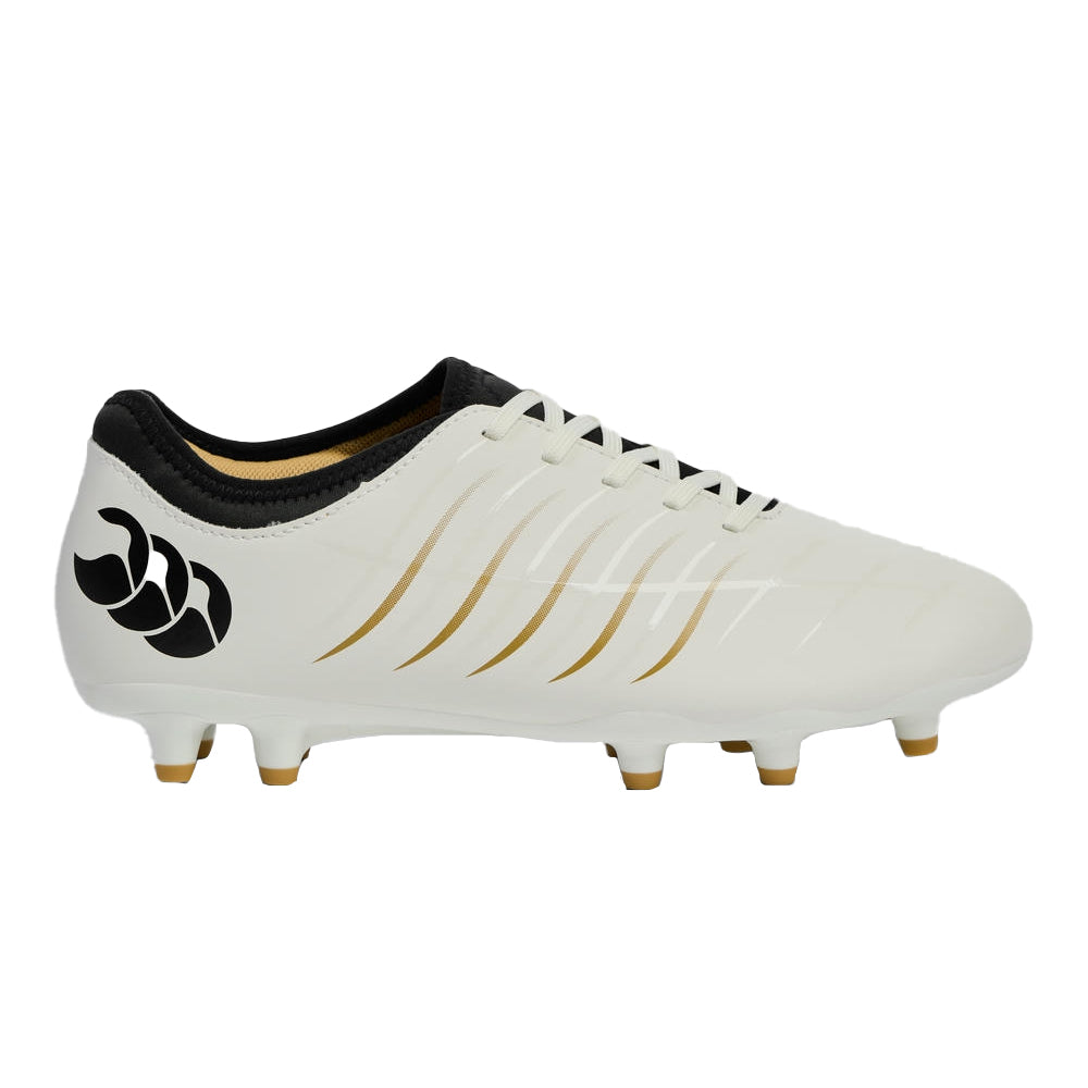 White - Back - Canterbury Unisex Adult Phoenix 2.0 Pro Soft Ground Rugby Boots