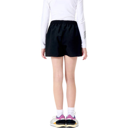 Black - Back - Canterbury Childrens-Kids Players Drill Shorts