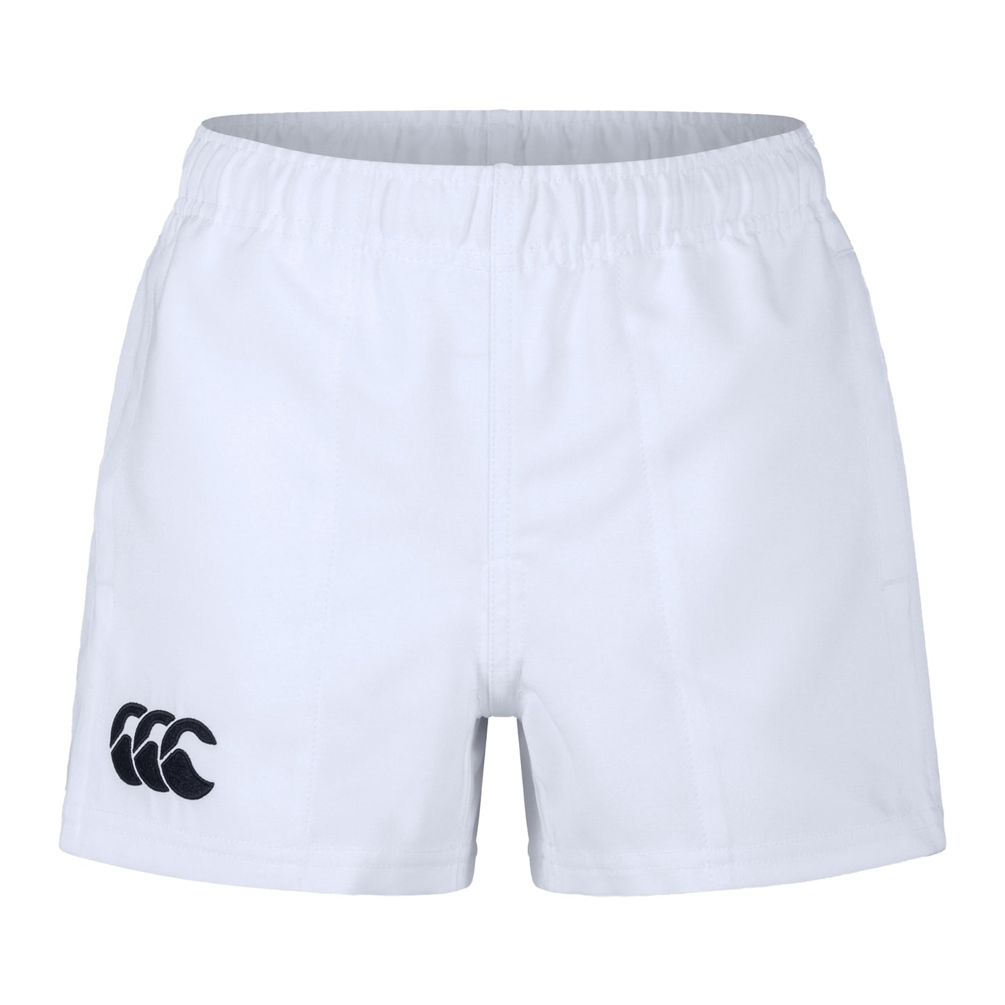 White - Front - Canterbury Childrens-Kids Players Drill Shorts