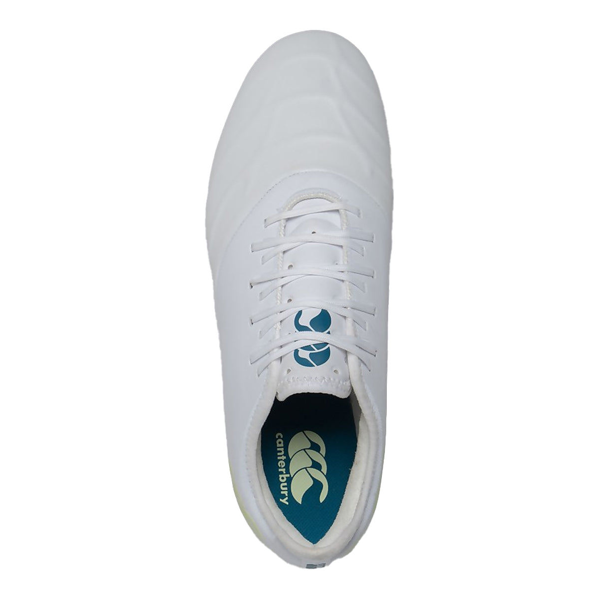 White - Lifestyle - Canterbury Unisex Adult Phoenix Genesis Pro Leather Soft Ground Rugby Boots