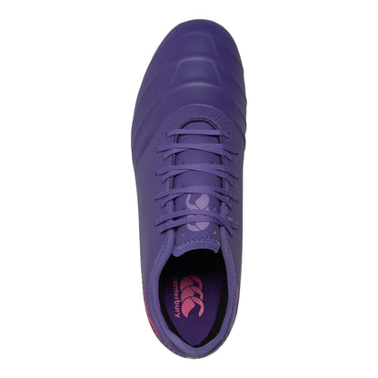 Prism Violet - Lifestyle - Canterbury Unisex Adult Phoenix Genesis Pro Leather Soft Ground Rugby Boots