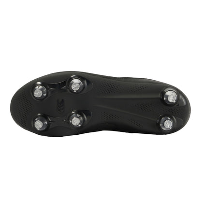 Black-White - Lifestyle - Canterbury Childrens-Kids Phoenix Raze Soft Ground Rugby Boots