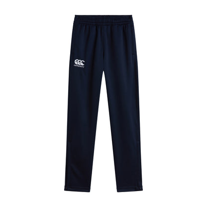 Navy - Front - Canterbury Childrens-Kids Stretch Tapered Jogging Bottoms