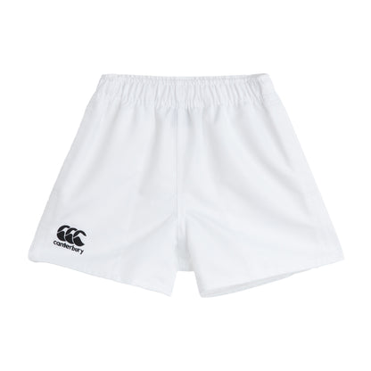 White - Front - Canterbury Childrens-Kids Professional Shorts