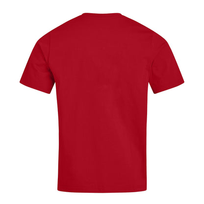 Flag Red - Back - Canterbury Mens Club Plain T-Shirt