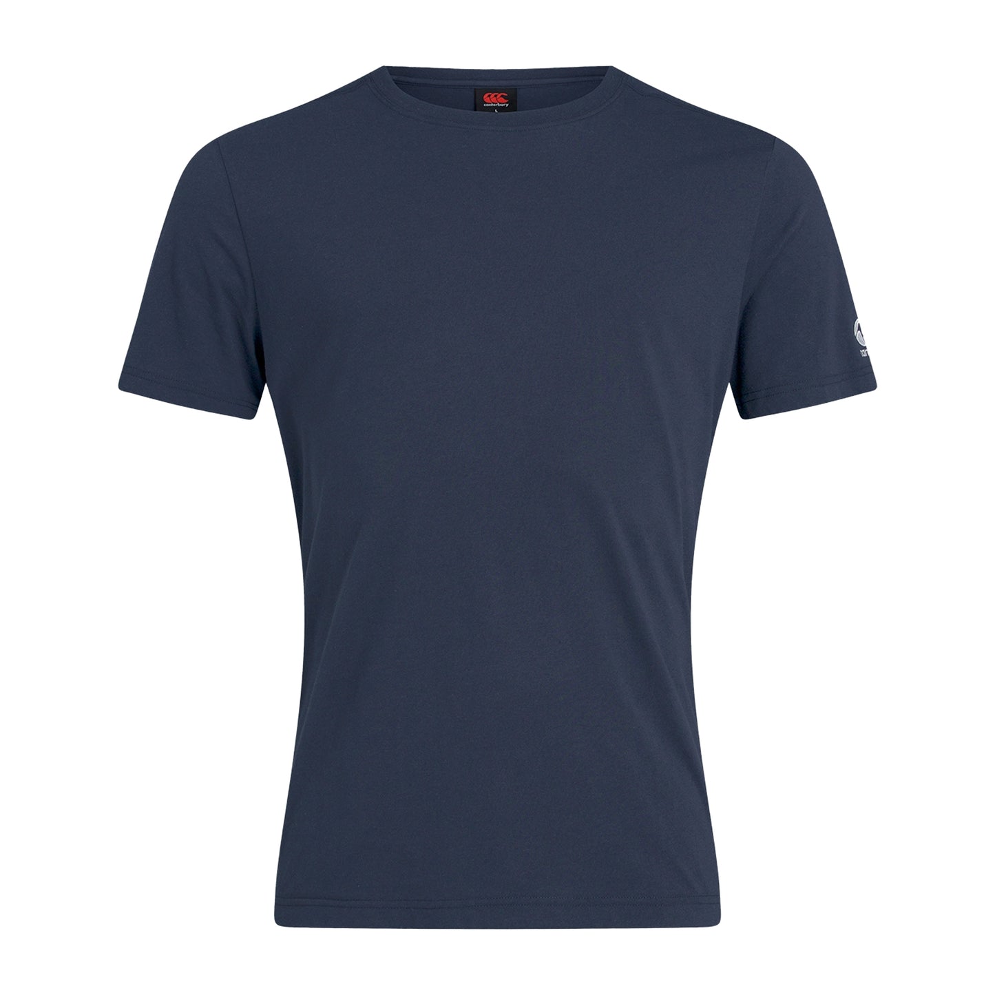 Navy - Front - Canterbury Mens Club Plain T-Shirt