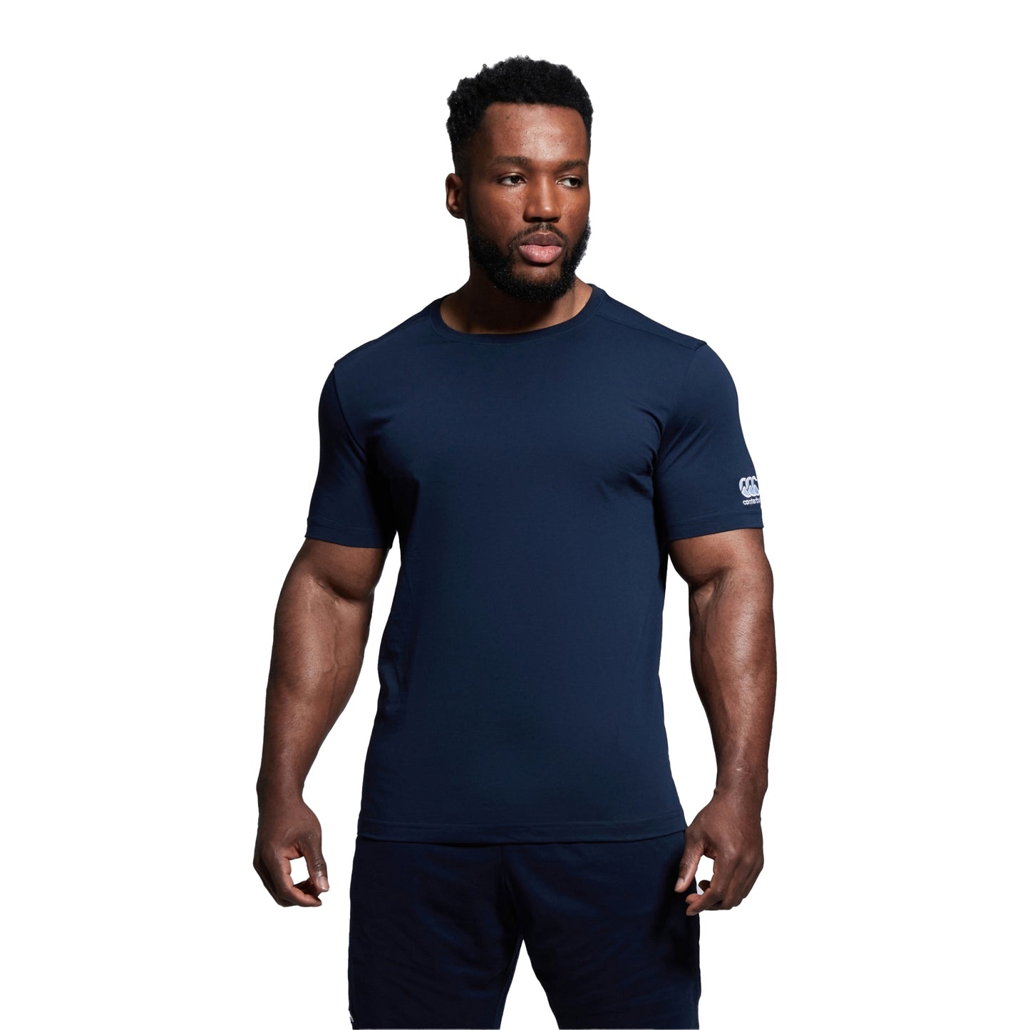 Navy - Pack Shot - Canterbury Mens Club Plain T-Shirt