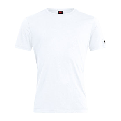 White - Front - Canterbury Mens Club Plain T-Shirt