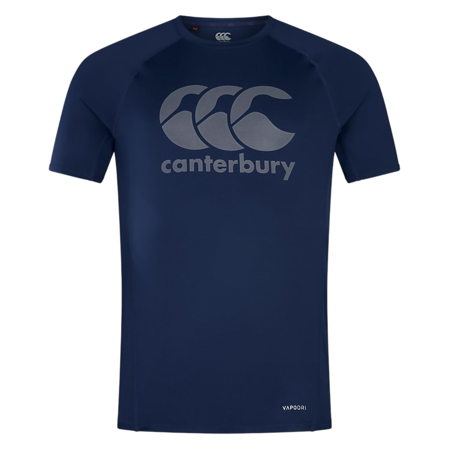 Navy - Front - Canterbury Mens Big Logo Super Light T-Shirt