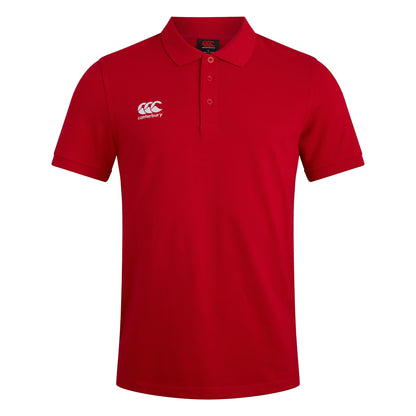 Flag Red - Front - Canterbury Womens-Ladies Waimak Polo Shirt