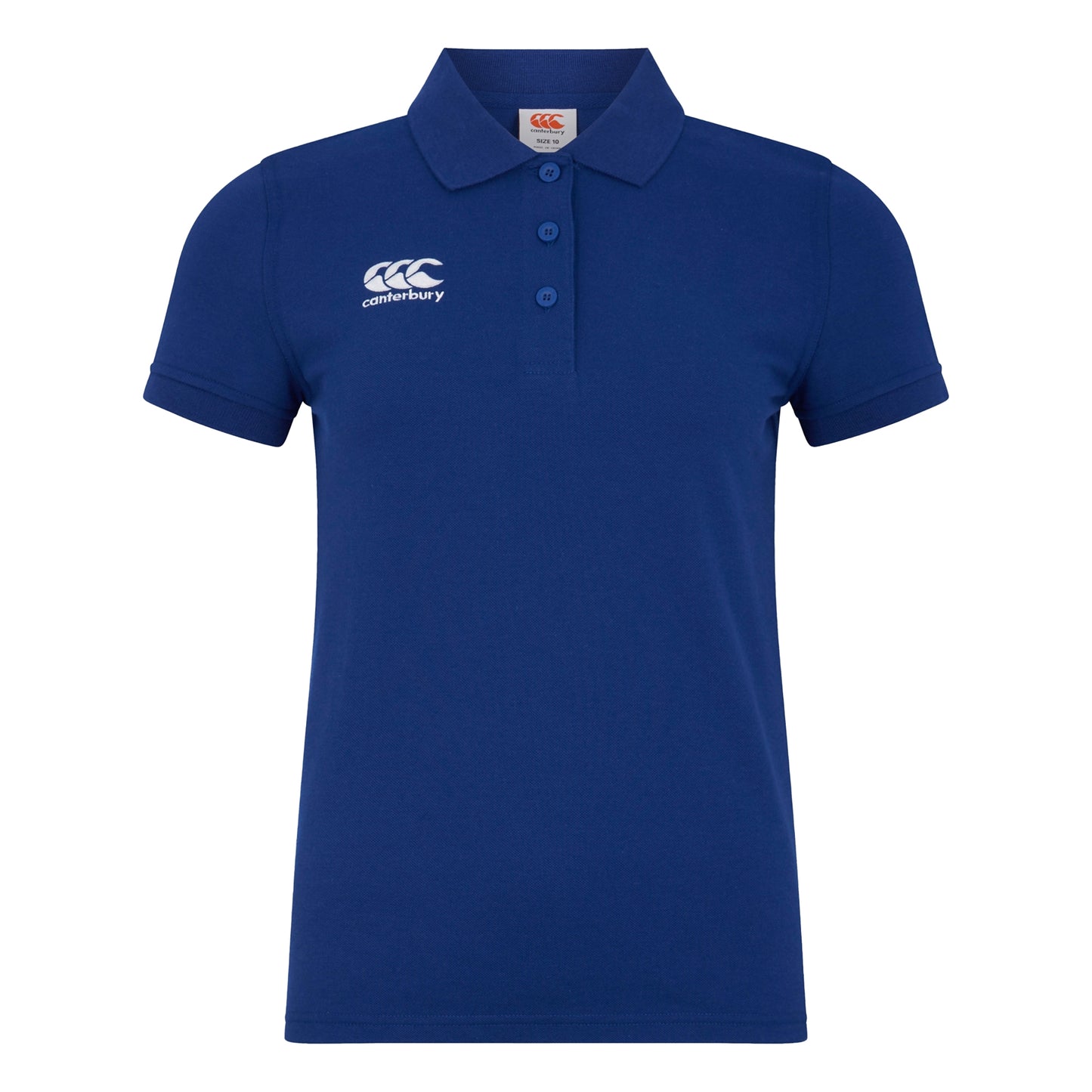 Royal Blue - Front - Canterbury Womens-Ladies Waimak Polo Shirt