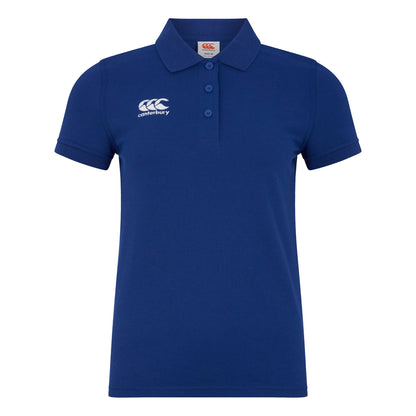 Royal Blue - Front - Canterbury Womens-Ladies Waimak Polo Shirt