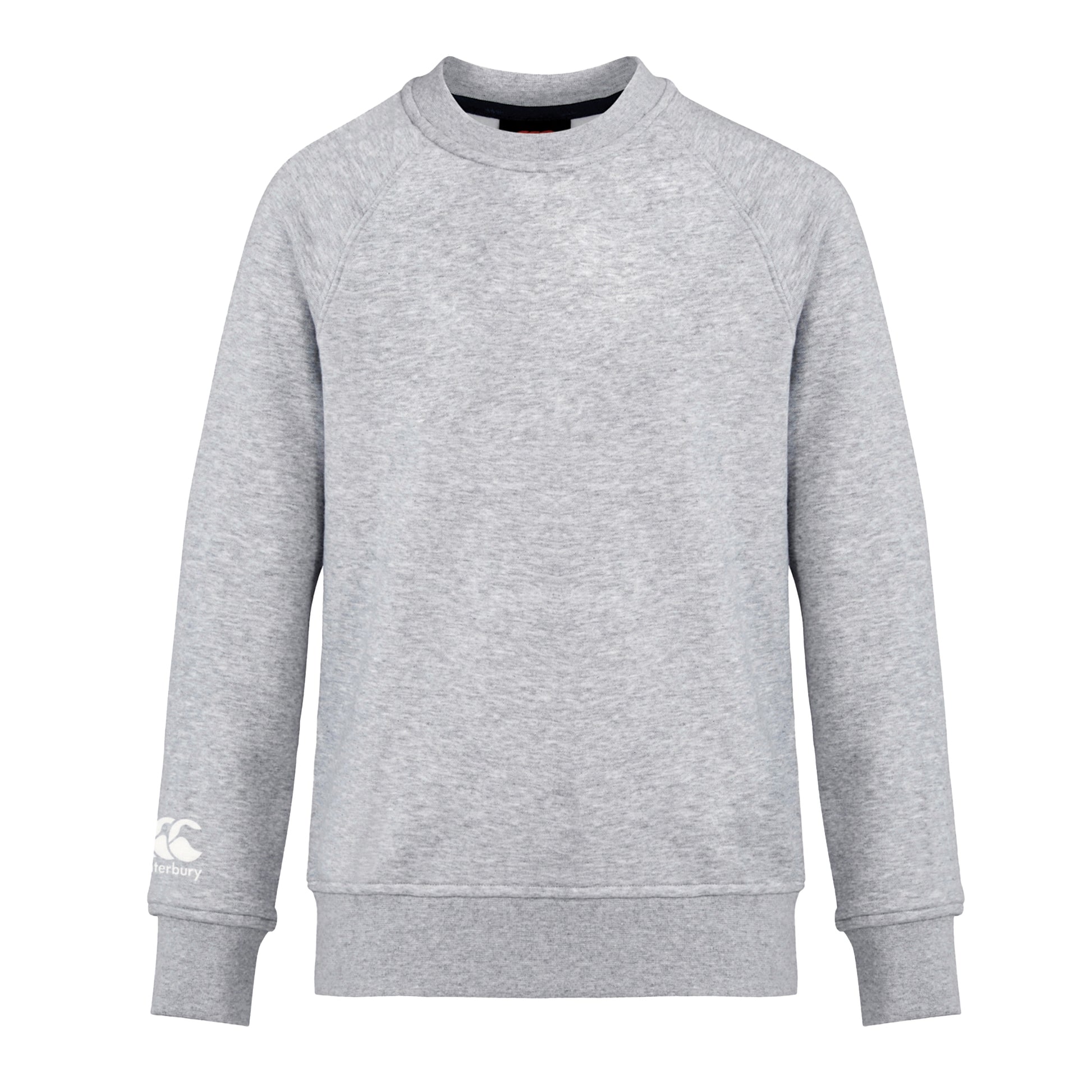 Classic Marl - Front - Canterbury Childrens-Kids Club Crew Neck Sweatshirt