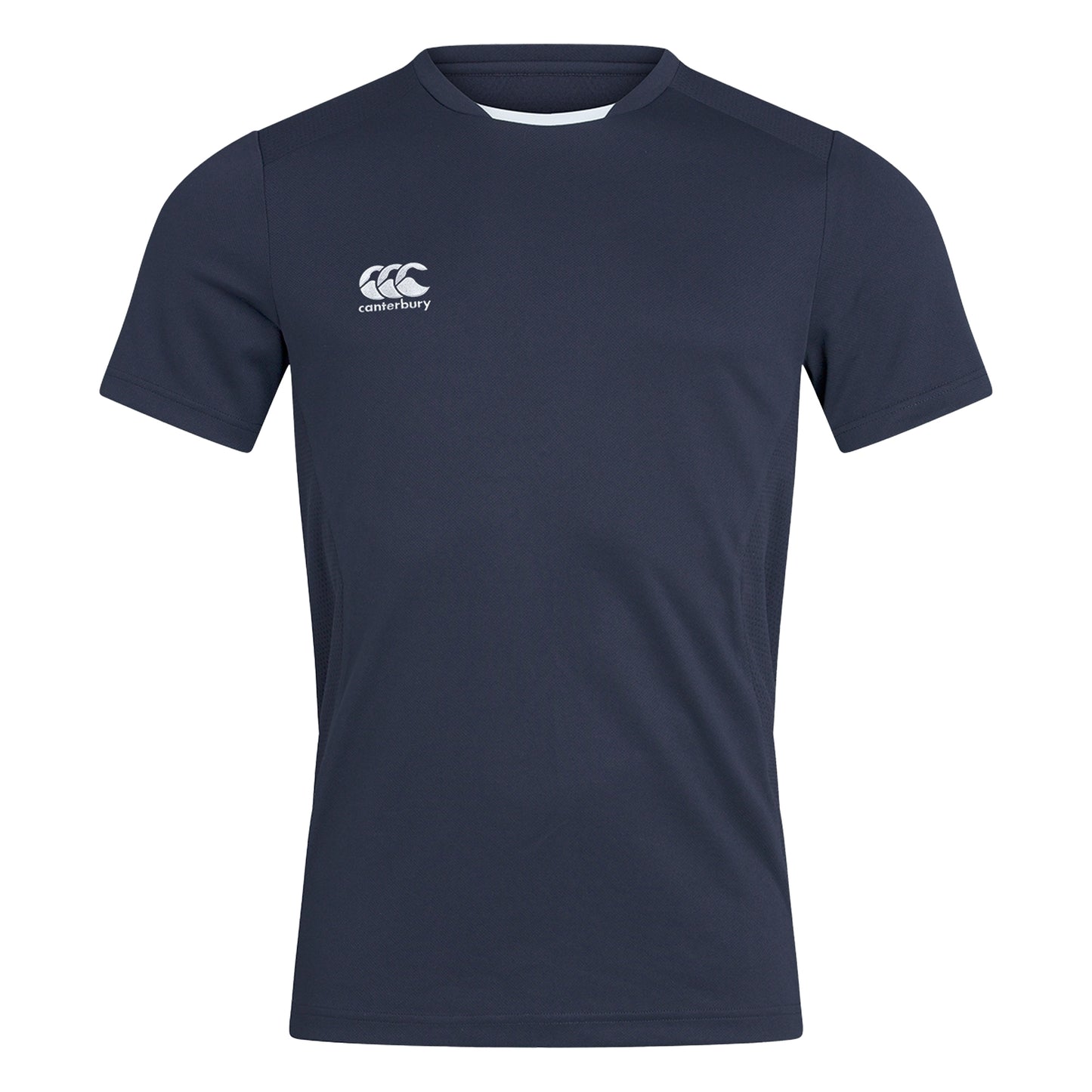 Navy - Front - Canterbury Mens Club Dry T-Shirt