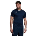 Navy - Side - Canterbury Mens Club Dry T-Shirt