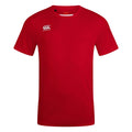 Flag Red - Front - Canterbury Mens Club Dry T-Shirt