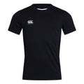 Black - Front - Canterbury Mens Club Dry T-Shirt
